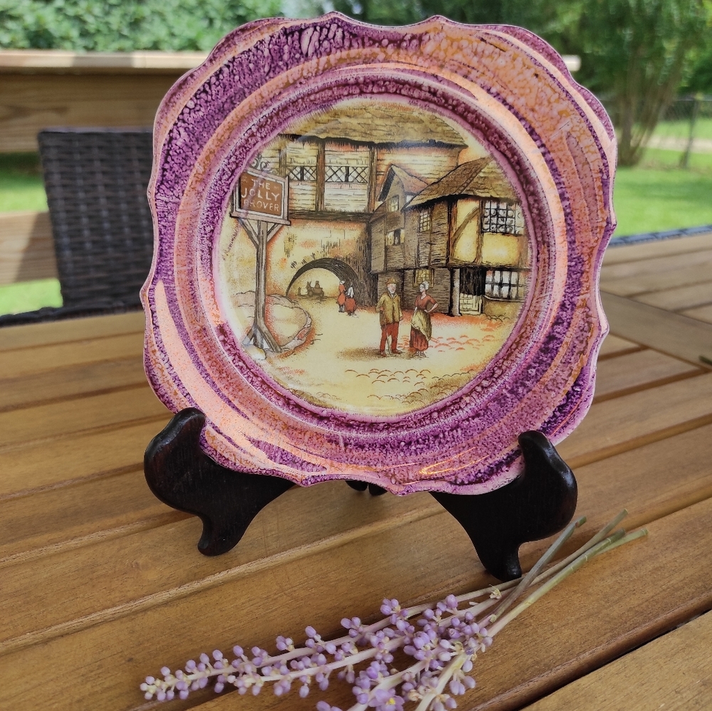 Vintage plate